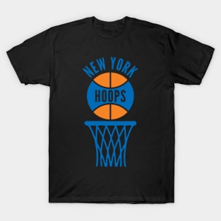 Retro New York Hoops Logo T-Shirt